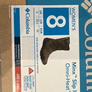 Columbia Women's Minx Slip II Omni-Heat Boots - Brown